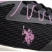 U.S.POLO ASSN ADRYEN001A-BLK-FUX01 ΠΑΙΔΙΚΟ ΠΑΠΟΥΤΣΙ SNEAKERS ΓΙΑ ΚΟΡΙΤΣΙΑ ΜΑΥΡΟ